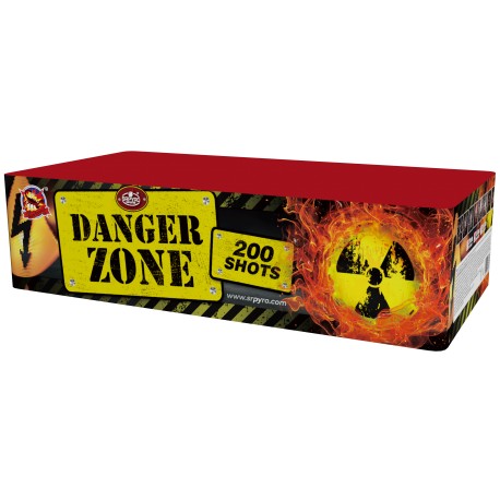Ohňostroj Danger zone 200rán 20mm