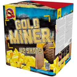 Ohňostroj Gold Miner 42rán 30-48mm 1ks