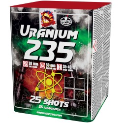 Ohňostroj Uranium 235 25 r 38mm