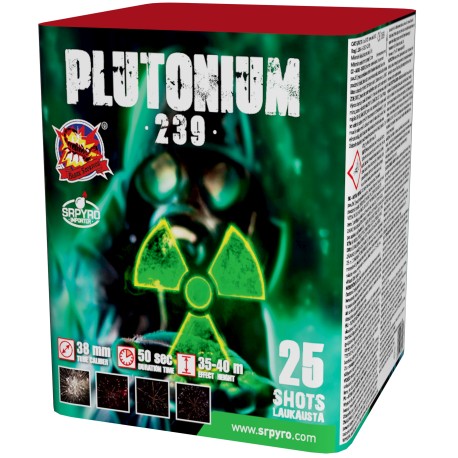 Ohňostroj Plutonium 239 25r 38mm