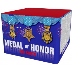 Ohňostroj Medal of honor 100rán 25mm