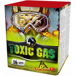 Ohňostroj Toxic Gas 16ran 30mm 1ks