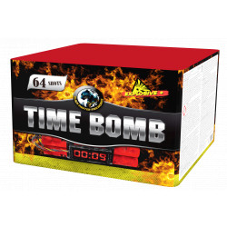 Ohňostroj Time bomb 64ran 30mm 1ks