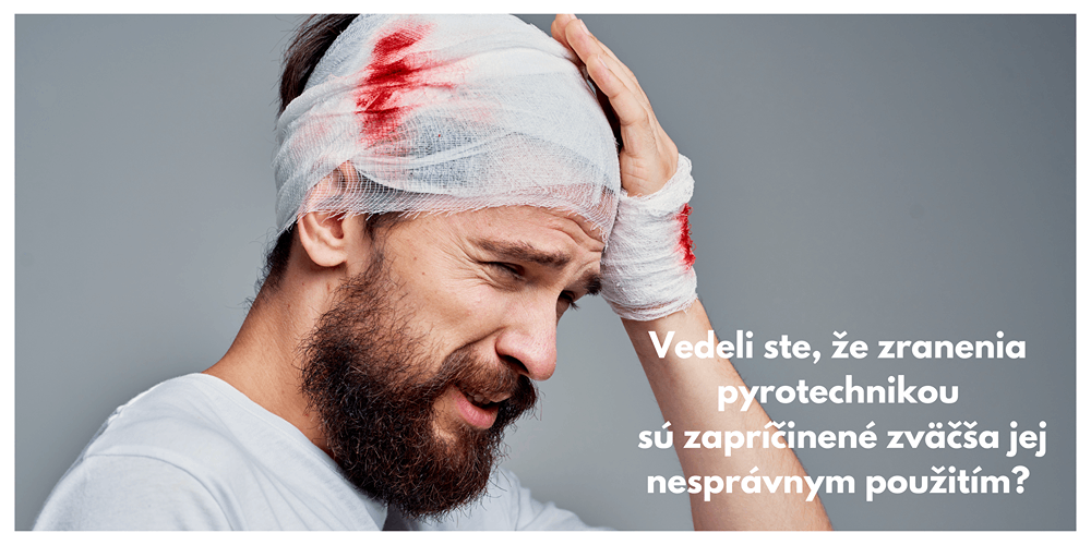 Vyhnite sa razom pri pouit pyrotechniky. Ako na to?