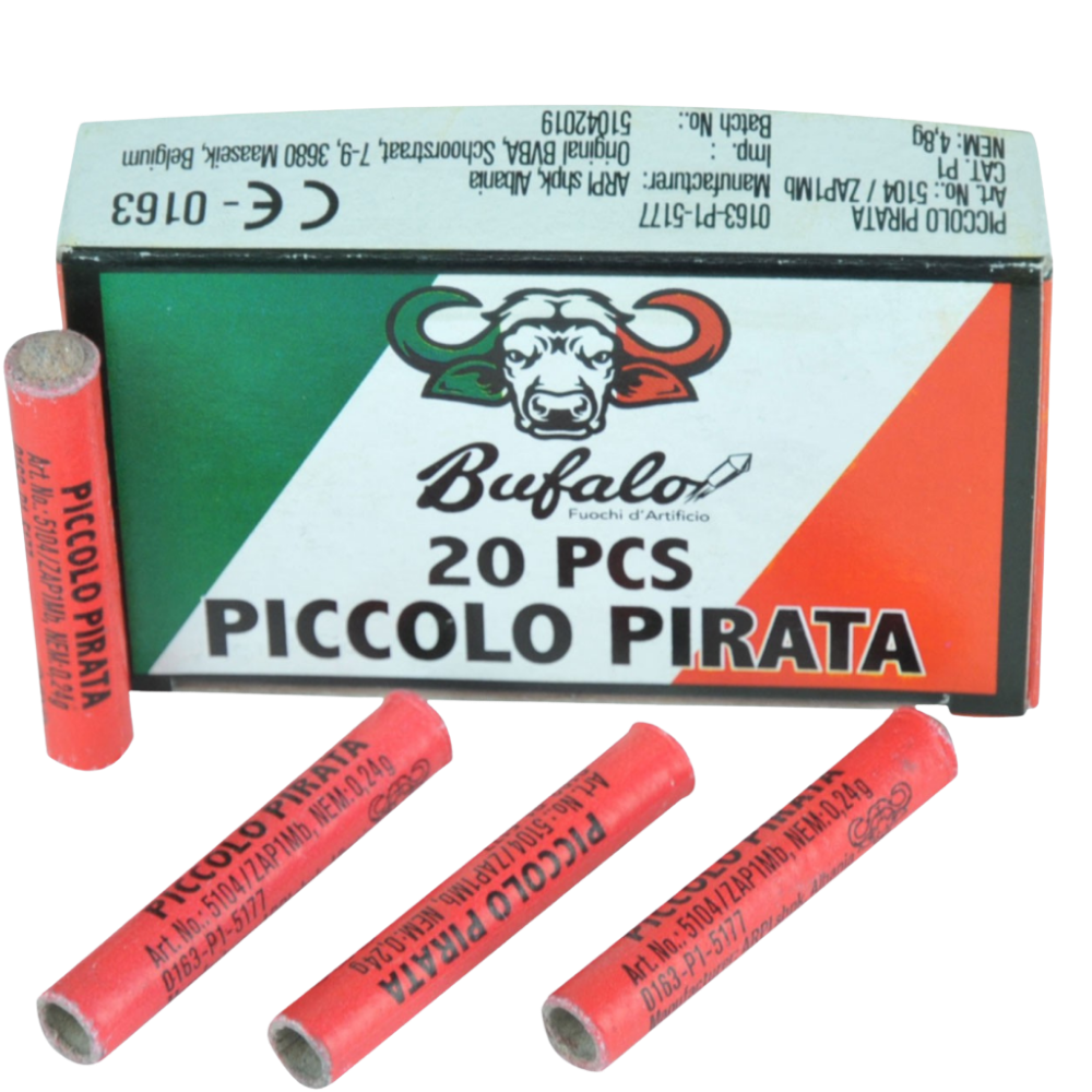 Petardy Picollo Pirata 20ks/bal