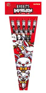 Rakety Rabbits Invasion 9ks/bal