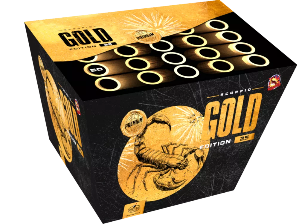 Oh�ostroj Gold Edition Scorpio 25r�n 50mm 1ks