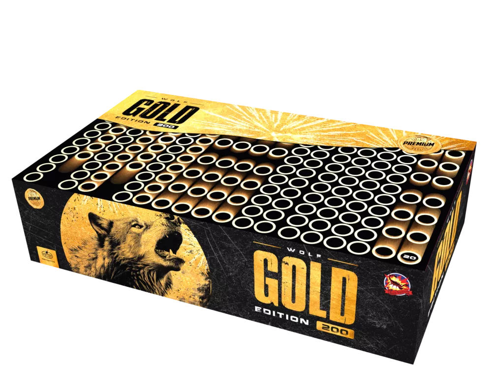 Oh�ostroj Gold Edition Wolf 200r�n 20mm 1ks/ctn
