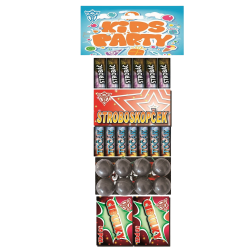 Detsk sada pyrotechniky Kids party 24ks/bal