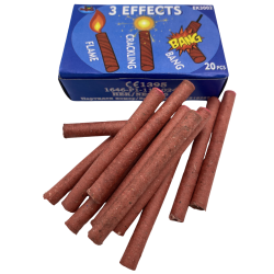 Petardy Match cracker with crackling 20ks/bal