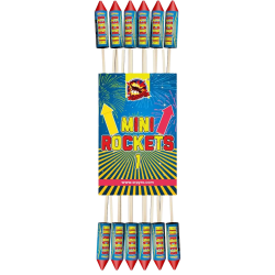 Mini Rakety  O18,5 mm 12ks/bal