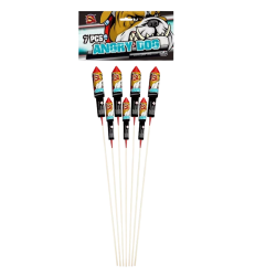 Rakety Angry dog 7 ks/bal