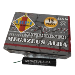 Petardy Megazeus alba 15ks/bal