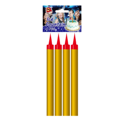 Tortov� font�na zlat� 18cm 4 ks/bal