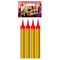 Tortov� font�na zlat�  9,5 cm 4 ks/bal