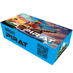 Petardy Pirat ZOM BUM 100ks/bal