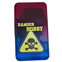 Zapa�ova� Danger Hobby transparentn� modro-bordov� 1 ks