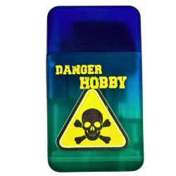 Zapa�ova� Danger Hobby transparentn� zeleno-modr� 1 ks