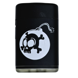 Zapa�ova� Bomba Lebka plastov� �ierny 1 ks